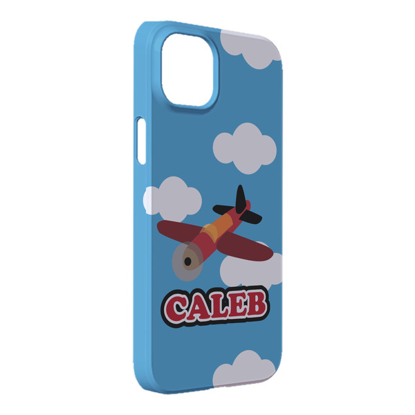 Custom Airplane iPhone Case - Plastic - iPhone 14 Pro Max (Personalized)