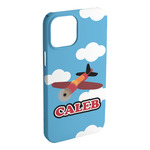 Airplane iPhone Case - Plastic - iPhone 15 Plus (Personalized)