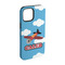 Airplane iPhone 15 Pro Tough Case - Angle