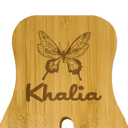 Butterflies Bamboo Salad Mixing Hand (Personalized)
