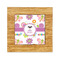 Butterflies Bamboo Trivet with 6" Tile - FRONT