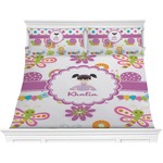 Butterflies Comforter Set - King (Personalized)