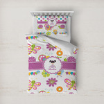 Butterflies Duvet Cover Set - Twin (Personalized)