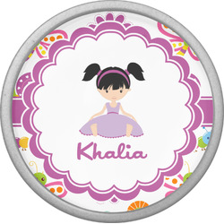 Butterflies Cabinet Knob (Silver) (Personalized)