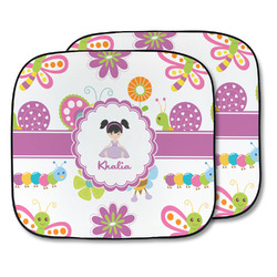 Butterflies Car Sun Shade - Two Piece (Personalized)
