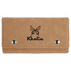 Butterflies Cards & Dice Set - Light Brown (Personalized)