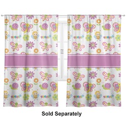 Butterflies Curtain Panel - Custom Size