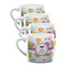 Butterflies Double Shot Espresso Mugs - Set of 4 Front