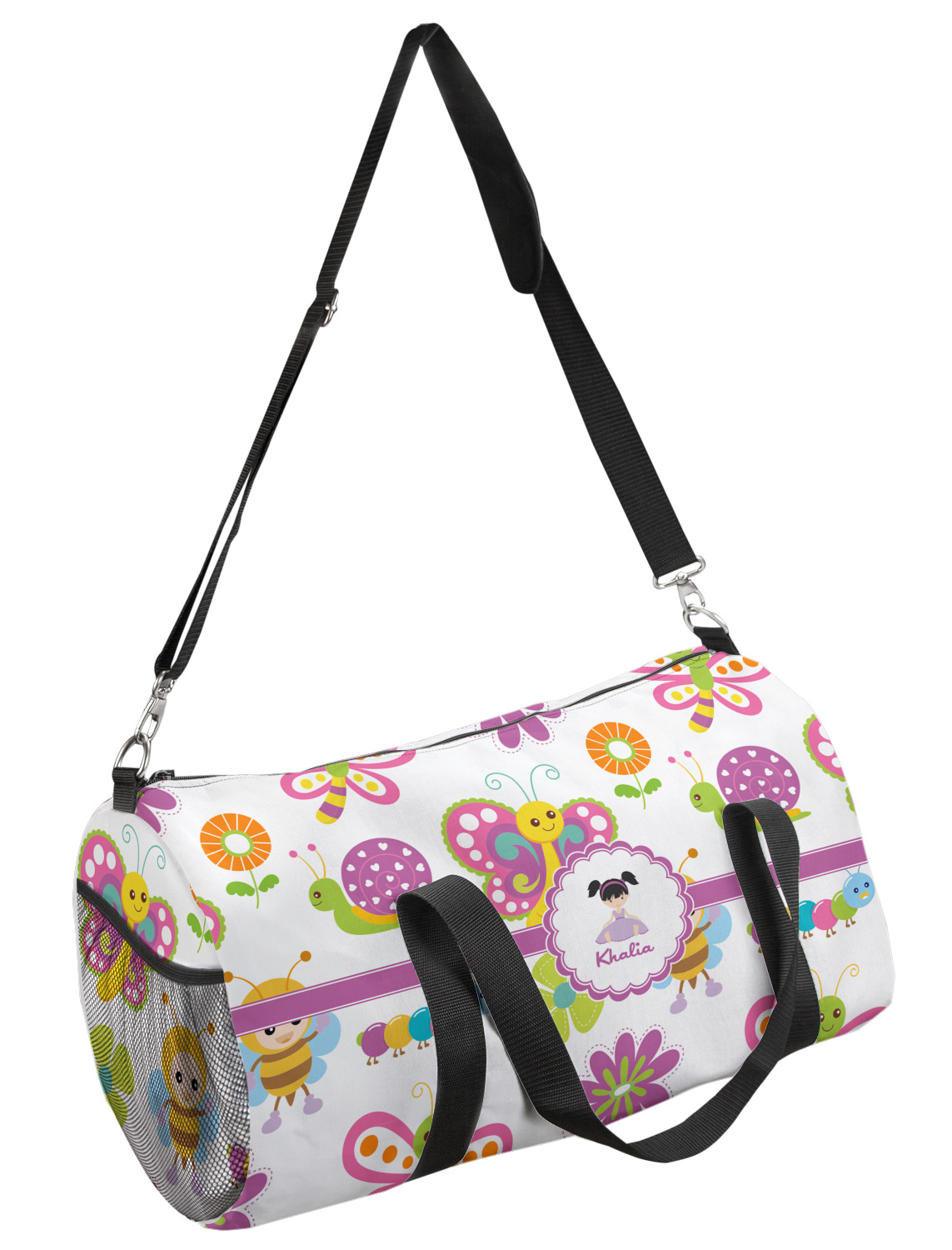 butterfly duffle bag