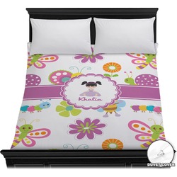 Butterflies Duvet Cover - Full / Queen (Personalized)