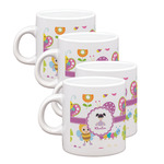 Butterflies Single Shot Espresso Cups - Set of 4 (Personalized)