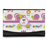 Butterflies Genuine Leather Women's Wallet - Small (Personalized)