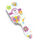 Butterflies Hair Brush - Angle View