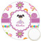 Butterflies Icing Circle - Large - Front