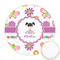 Butterflies Icing Circle - Medium - Front