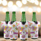 Butterflies Jersey Bottle Cooler - Set of 4 - LIFESTYLE