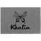 Butterflies Large Engraved Gift Box with Leather Lid - Approval