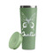 Butterflies Light Green RTIC Everyday Tumbler - 28 oz. - Lid Off