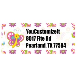 Butterflies Return Address Labels (Personalized)