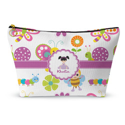 Butterflies Makeup Bag - Small - 8.5"x4.5" (Personalized)