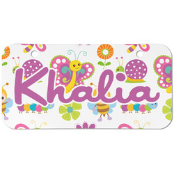 Butterflies Mini/Bicycle License Plate (2 Holes) (Personalized)