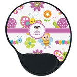 Butterflies Mouse Pad with Wrist Support