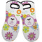 Butterflies Neoprene Oven Mitt -Set of 2 - Front