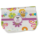 Butterflies Burp Cloth - Fleece w/ Name or Text