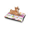 Butterflies Outdoor Dog Beds - Small - IN CONTEXT