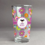 Butterflies Pint Glass - Full Print (Personalized)