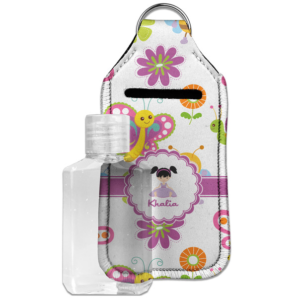 Custom Butterflies Hand Sanitizer & Keychain Holder - Large (Personalized)