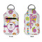 Butterflies Sanitizer Holder Keychain - Small APPROVAL (Flat)