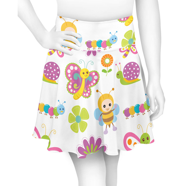 Custom Butterflies Skater Skirt - Large