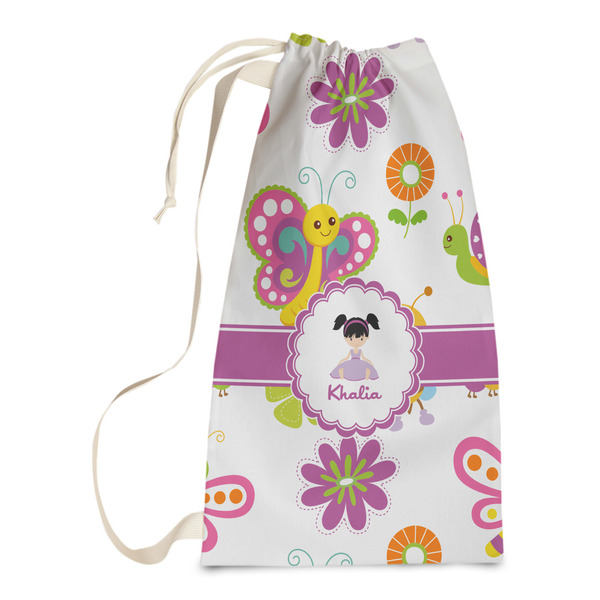 Custom Butterflies Laundry Bags - Small (Personalized)