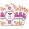 Butterflies Square Fridge Magnet - MAIN