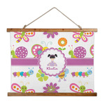 Butterflies Wall Hanging Tapestry - Wide (Personalized)