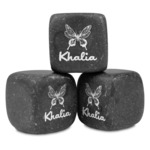 Butterflies Whiskey Stone Set (Personalized)