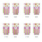 Butterflies & Stripes 12oz Tall Can Sleeve - Set of 4 - APPROVAL