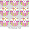 Butterflies & Stripes 2" Multipurpose Round Labels - Sheet