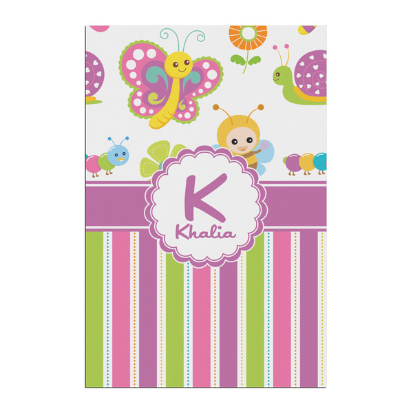 Custom Butterflies & Stripes Posters - Matte - 20x30 (Personalized)