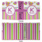 Butterflies & Stripes 3 Ring Binders - Full Wrap - 2" - APPROVAL