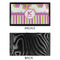 Butterflies & Stripes Bar Mat - Small - APPROVAL