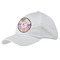 Butterflies & Stripes Baseball Cap - White (Personalized)