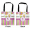 Butterflies & Stripes Car Bag - Apvl