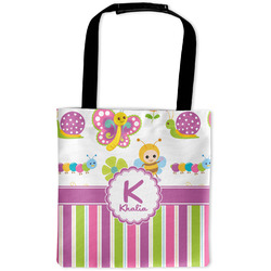 Butterflies & Stripes Auto Back Seat Organizer Bag (Personalized)