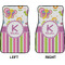 Butterflies & Stripes Car Mat Front - Approval