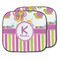 Butterflies & Stripes Car Sun Shades - MAIN