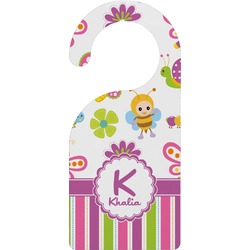 Butterflies & Stripes Door Hanger (Personalized)