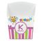 Butterflies & Stripes French Fry Favor Box - Front View