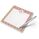 Butterflies & Stripes Notepad (Personalized)